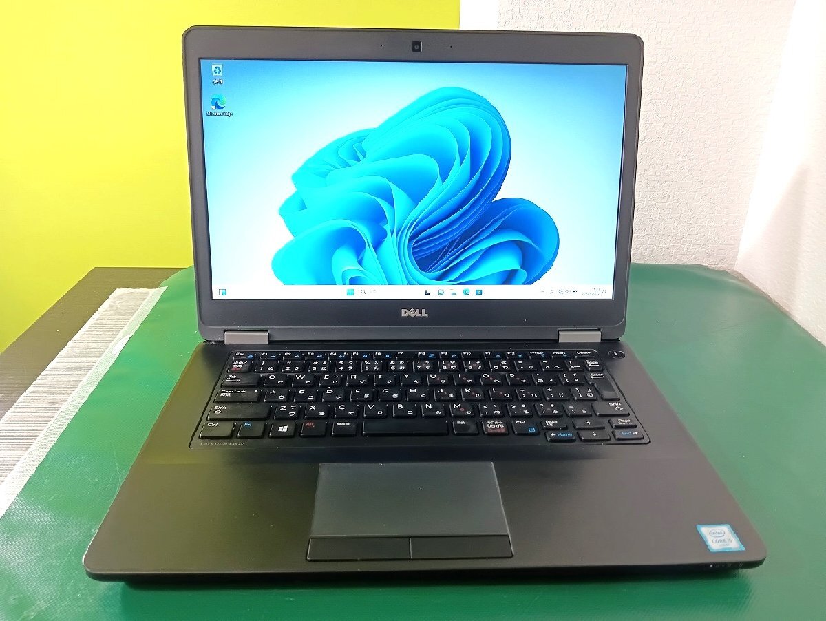 【埼玉発送】【動作確認済】DELL / Latitude E5470 / Intel(R) Core(TM) i5-6200U CPU @ 2.30GHz 2.40GHz / 8GB / HDD500GB / Windows11Pro