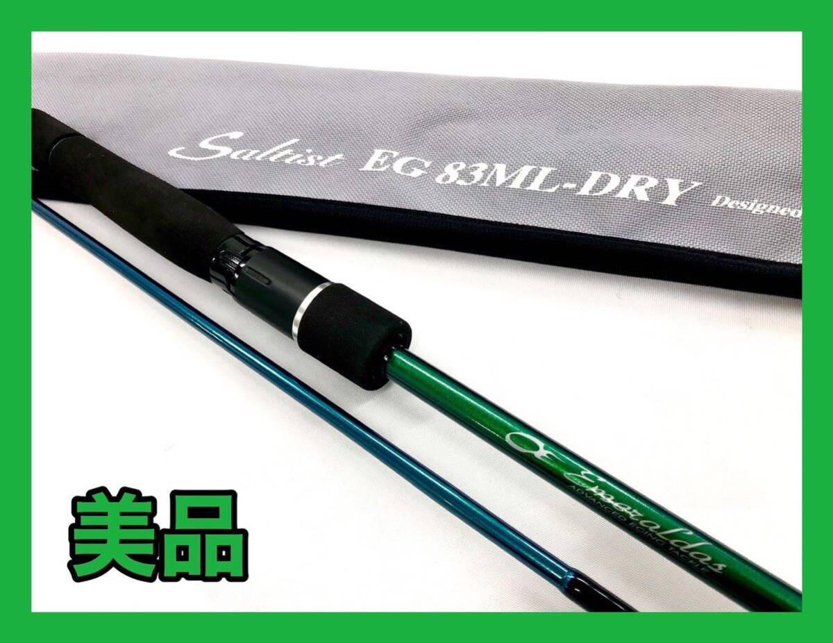 ☆外観美品☆Daiwa サオ エギングロッド ソルティスト ST-EG 83ML ダイワ