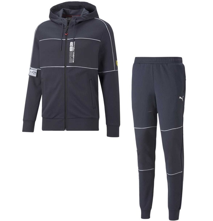 プーマ フェラーリ コラボ SF フーデッドジャケット&パンツ US プーマ フェラーリ コラボ SF フーデッドジャケット&パンツ US