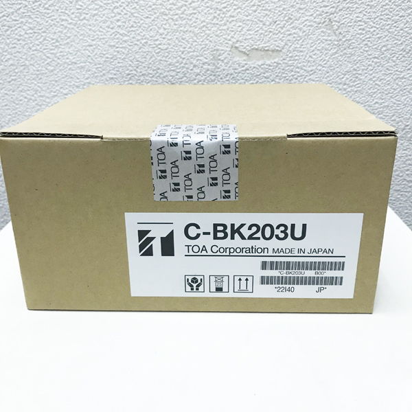 【未開封品】TOA/ティーオーエー C-BK203U カメラ天井埋込金具 天井取付穴 φ158～φ162 ※No.3※