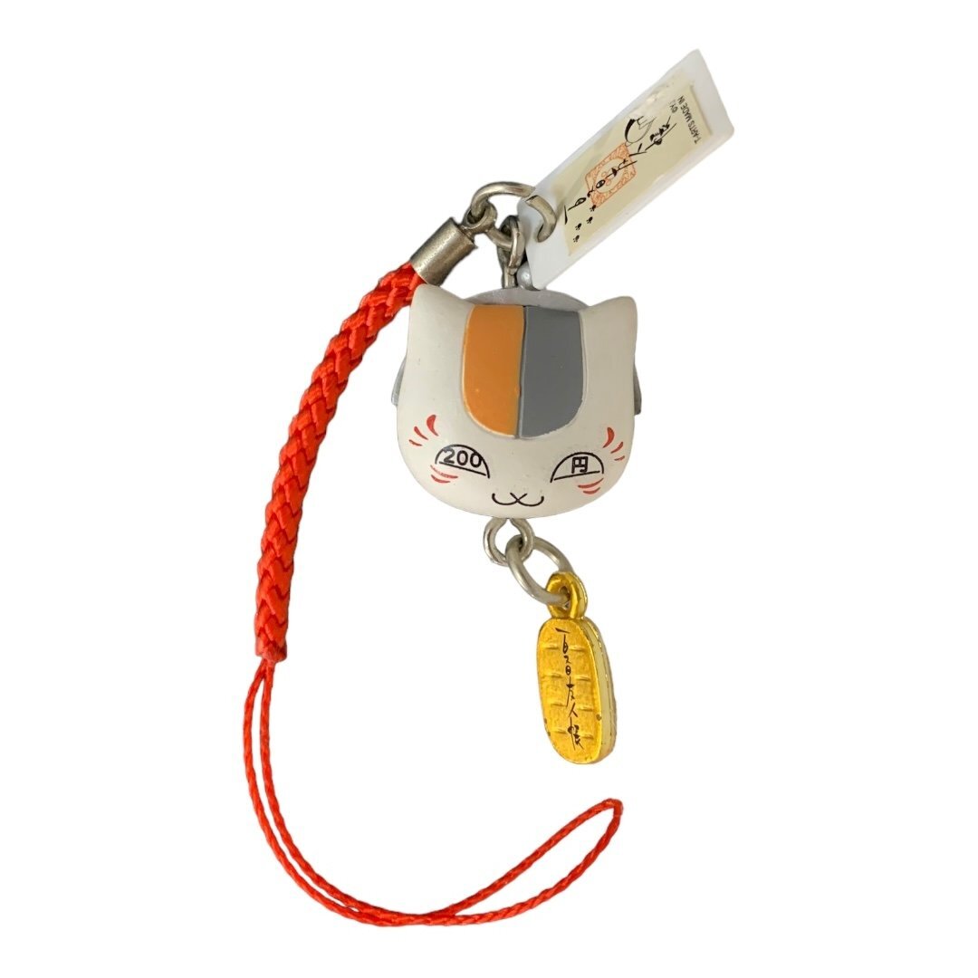 金運UP ニャンコ先生蝦蟇口 「夏目友人帳 ニャンコ先生縁起物これくしょん」根付フィギュア★幅約２cm〈ag