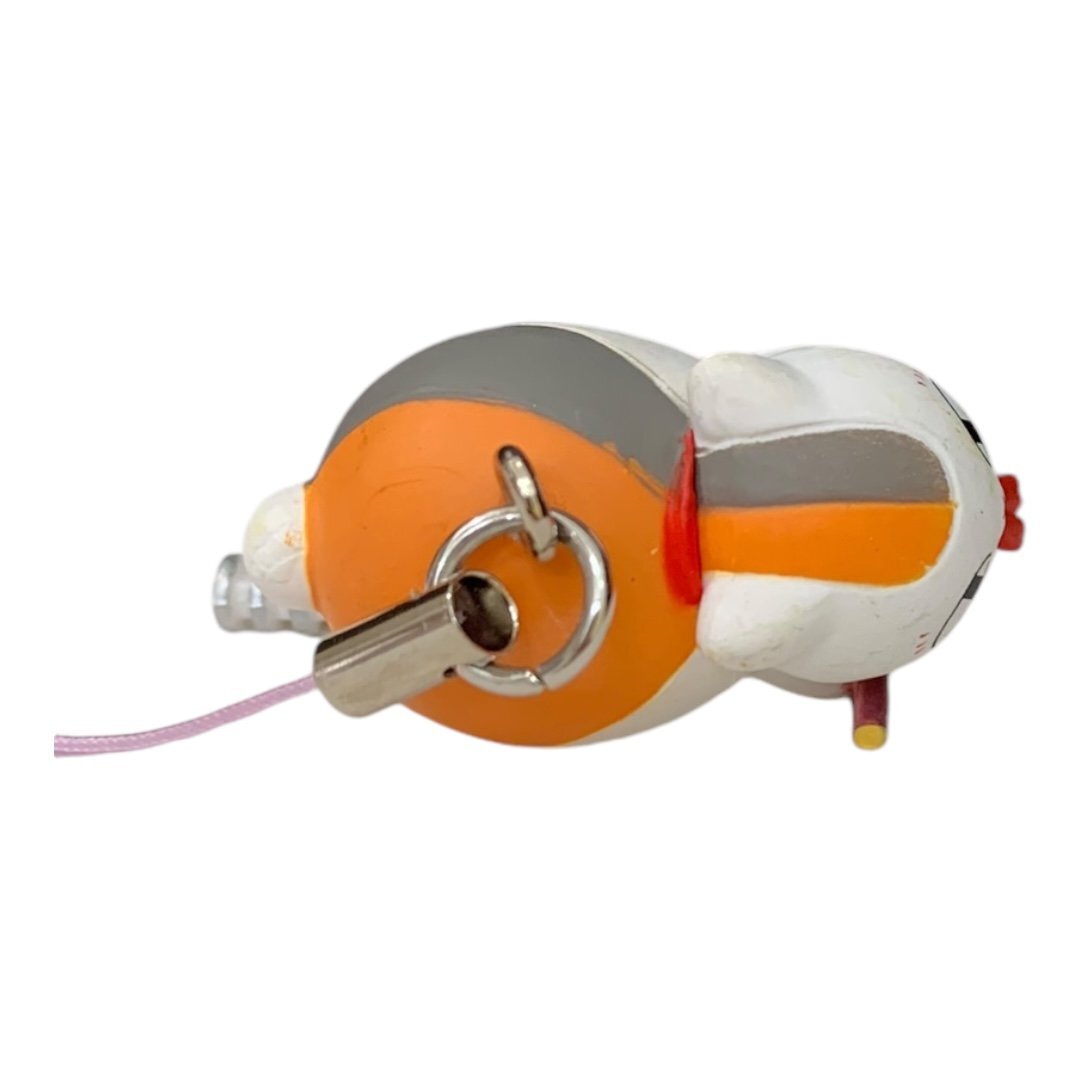 ◆エビフライを描くニャンコ先生 「夏目友人帳 ニャンコ先生徒然ストラップPart6」ストラップフィギュア★サイズ約３cm〈ah