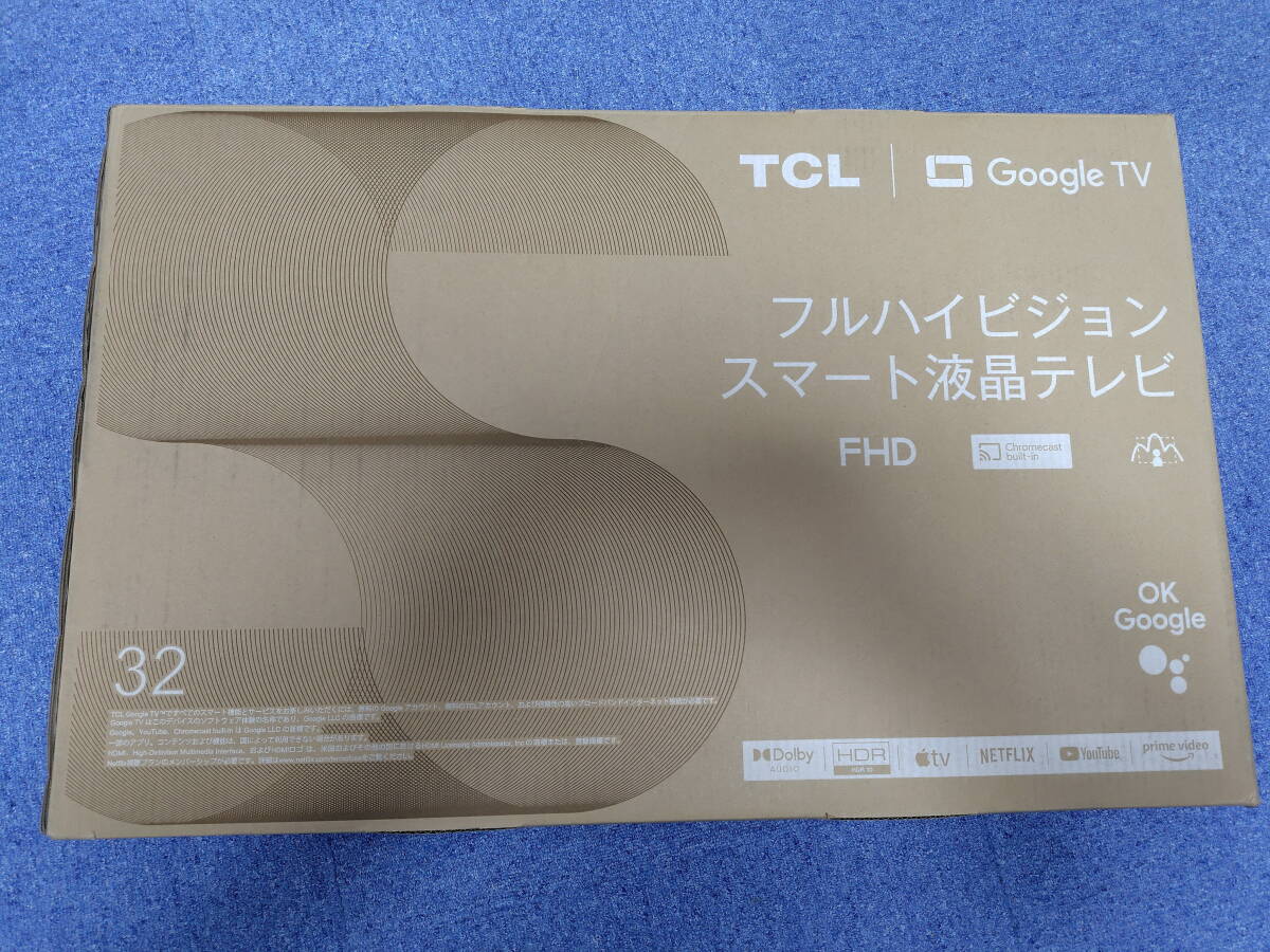 Google TV搭載 32V型液晶テレビ TCL 32S5400 保証書未記入 Google TV搭載 32V型液晶テレビ TCL 32S5400 保証書未記入