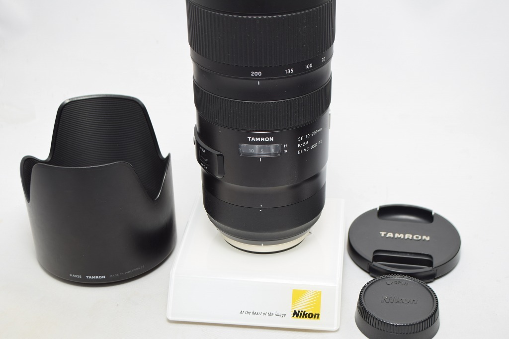 良品 TAMRON タムロン SP 70-200mm F2.8 Di VC USD G2 A025 Nikon ニコン用(ニコン)｜売買されたオークション情報、yahooの商品情報をアーカイブ公開  - オークファン レンズ