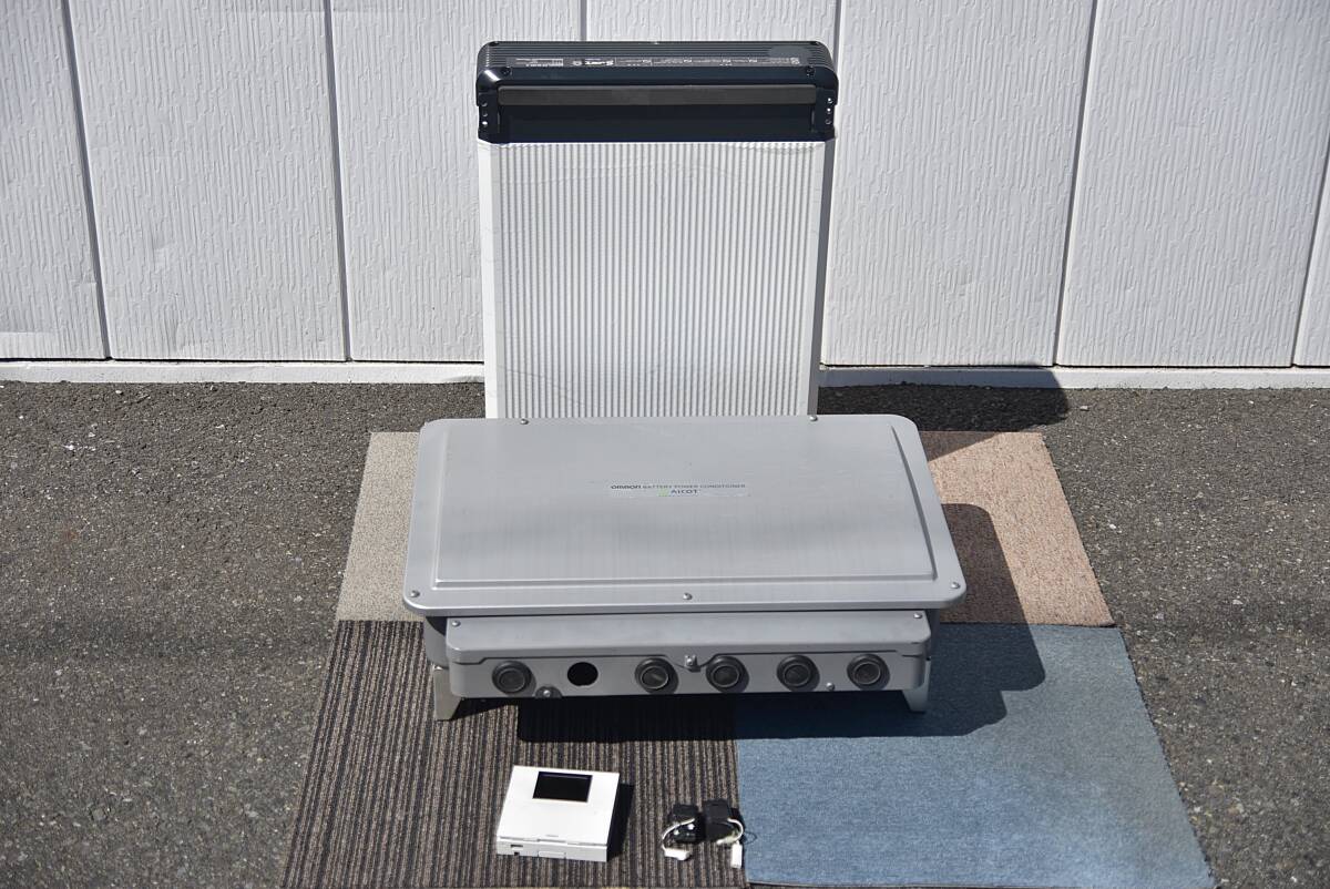 オムロン フレキシブル蓄電システム KPAC-Aシリーズ 2023年製 蓄電池ユニット KP-BU65-A 6.5kWh S0810-1xxx52