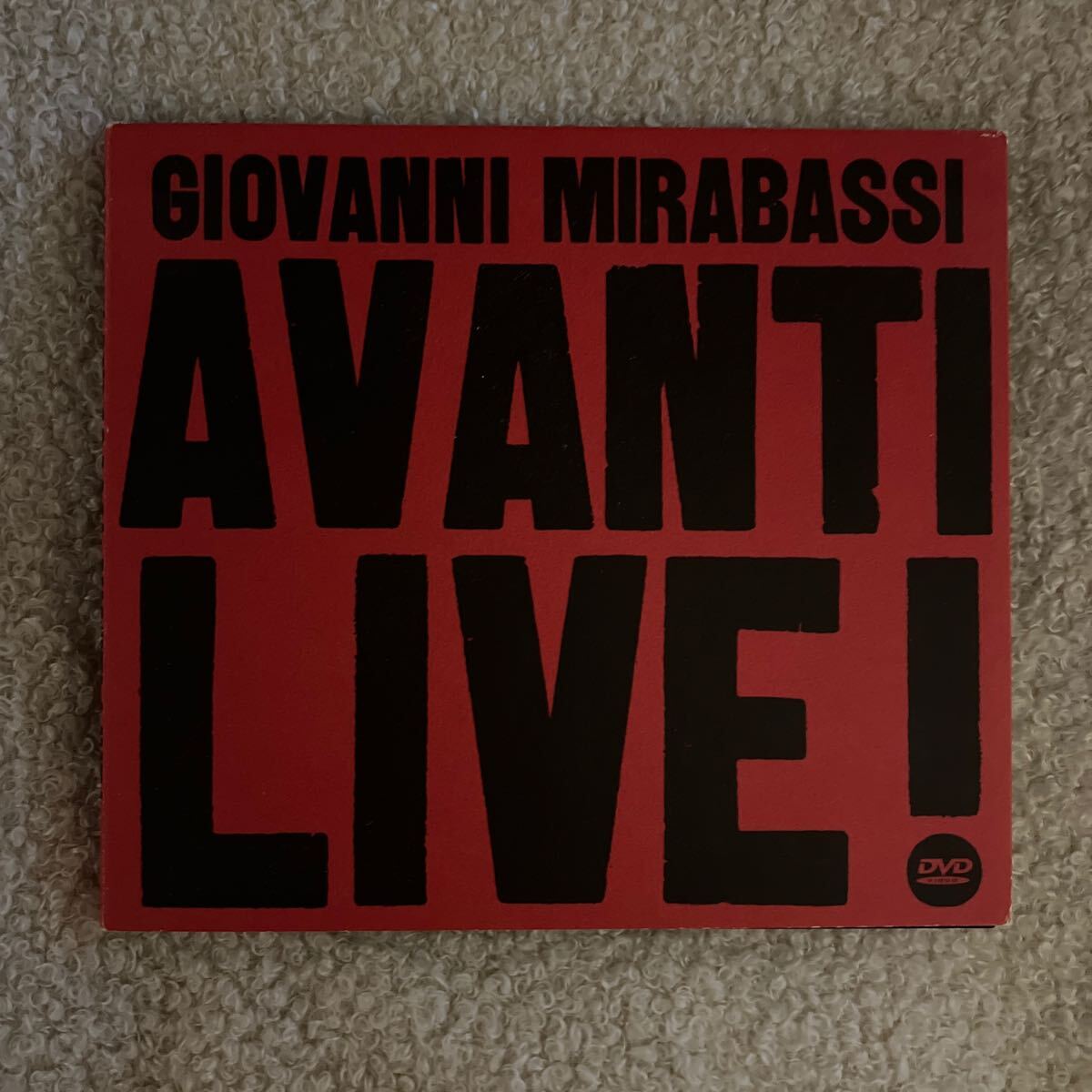 ジャズ GIOVANNI MIRABASSI AVANTI LIVE! DVD
