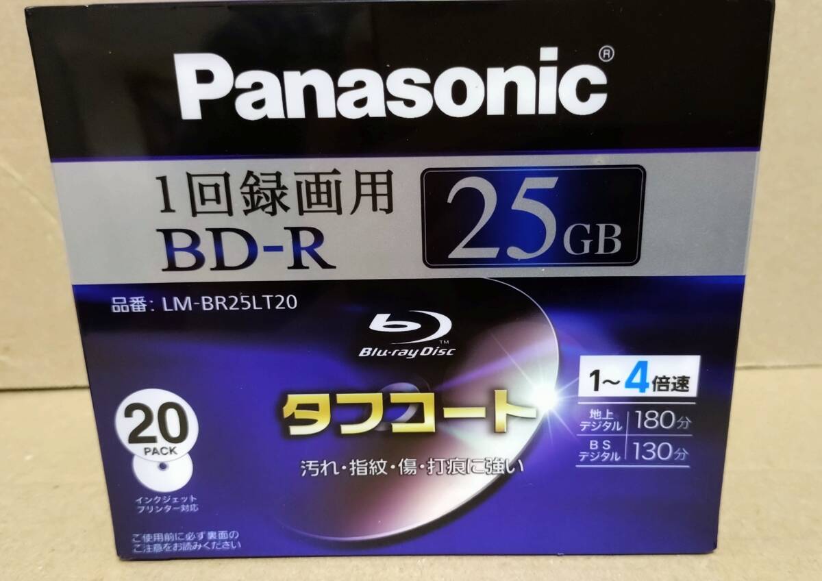 Panasonic BD−R★25GB★20パック