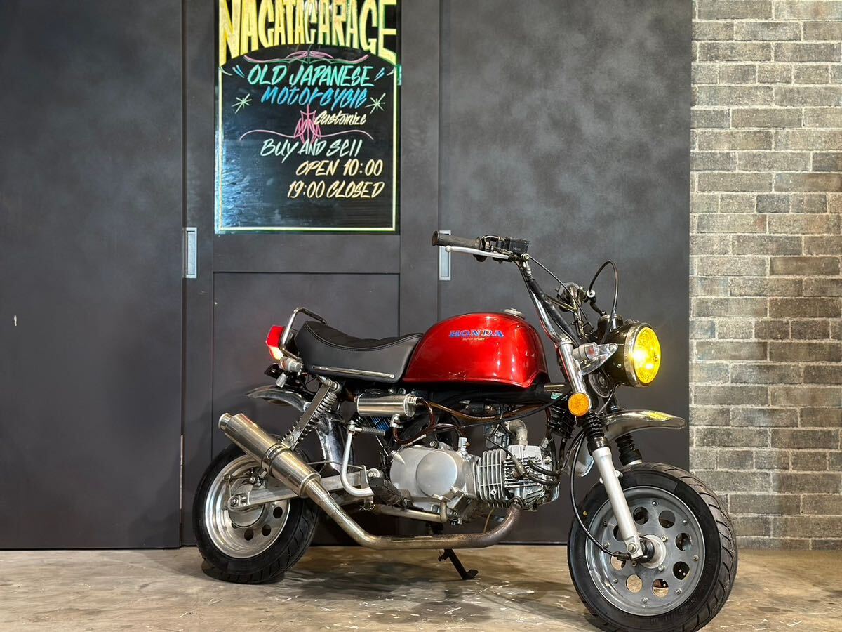 モンキー 10インチ 125cc 太足 フルチューン 実働 ストリート モンキー 10インチ 125cc 太足 フルチューン 実働 ストリート
