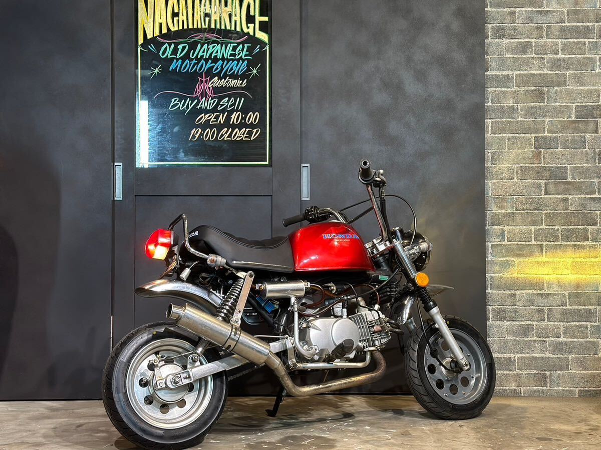 モンキー 10インチ 125cc 太足 フルチューン 実働 ストリート モンキー 10インチ 125cc 太足 フルチューン 実働 ストリート