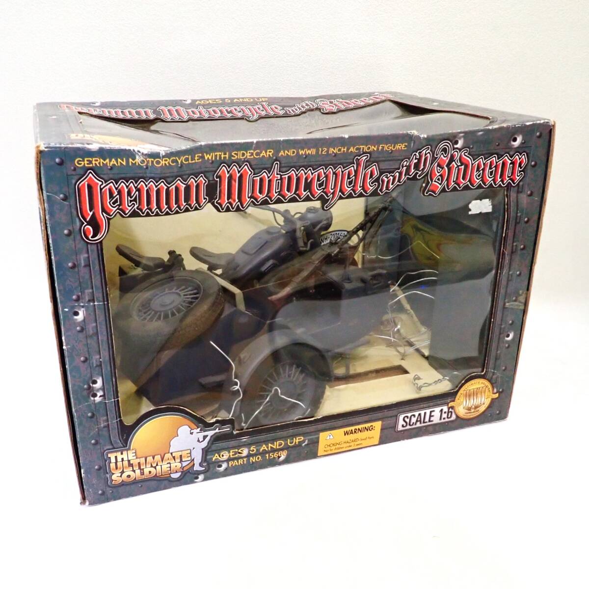 絶版品 THE ULTIMATE SOLDIER アフリカ大隊 サイドカー 21st Century Toys THE ULTIMATE SOLDIER German Motorcycle