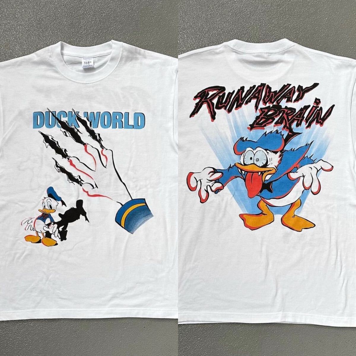 Runaway Brain ランナウェイブレイン Tシャツ XL ドナルド 狂乱 Runaway Brain ランナウェイブレイン Tシャツ XL ドナルド 狂乱