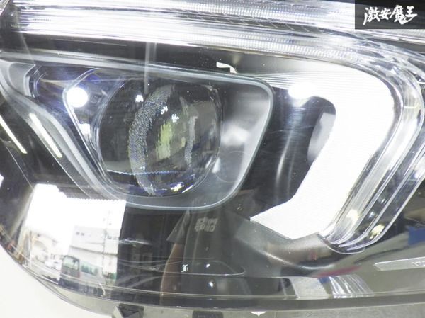  Mercedes Benz оригинальный W167 GLE правый руль LED передняя фара передняя фара правый правая сторона водительское сиденье A167 906 66 04 немедленная уплата полки 44C