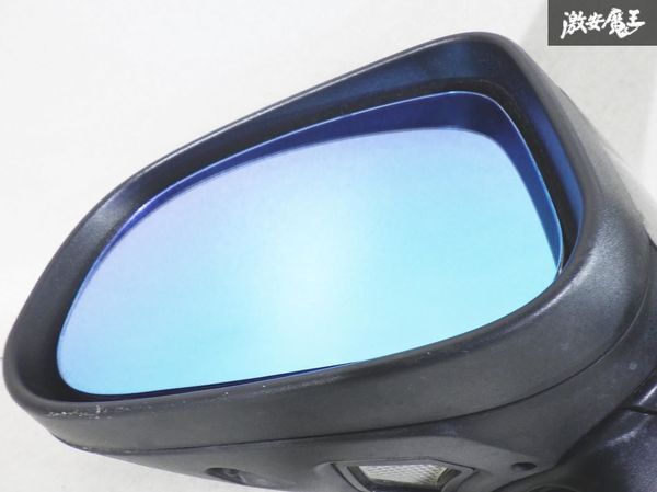動(dòng)作確認(rèn)済み?。?VOLVO ボルボ 純正 DB V60 右ハンドル ドアミラー 左側(cè) 助手席 カーボン調(diào) 16 + 2ピン カメラ ウインカー付 即納 棚27M
