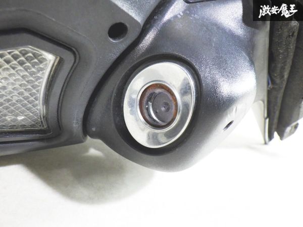 動(dòng)作確認(rèn)済み??！ VOLVO ボルボ 純正 DB V60 右ハンドル ドアミラー 左側(cè) 助手席 カーボン調(diào) 16 + 2ピン カメラ ウインカー付 即納 棚27M