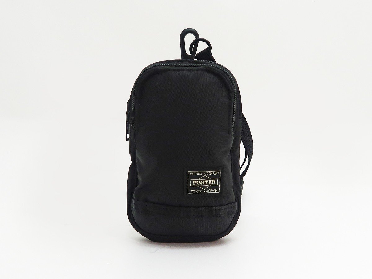 ◇美品【PORTER ポーター】フラッシュ ショルダーポーチ 689-05945 ブラック