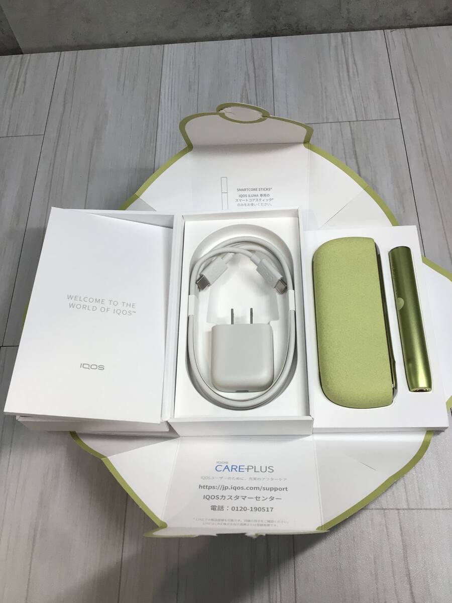 6743■ IQOS ILUMA BRIGHT アイコス イルマ ブライト リミテッドエディション イエロー 電子タバコ 喫煙具 限定カラー 