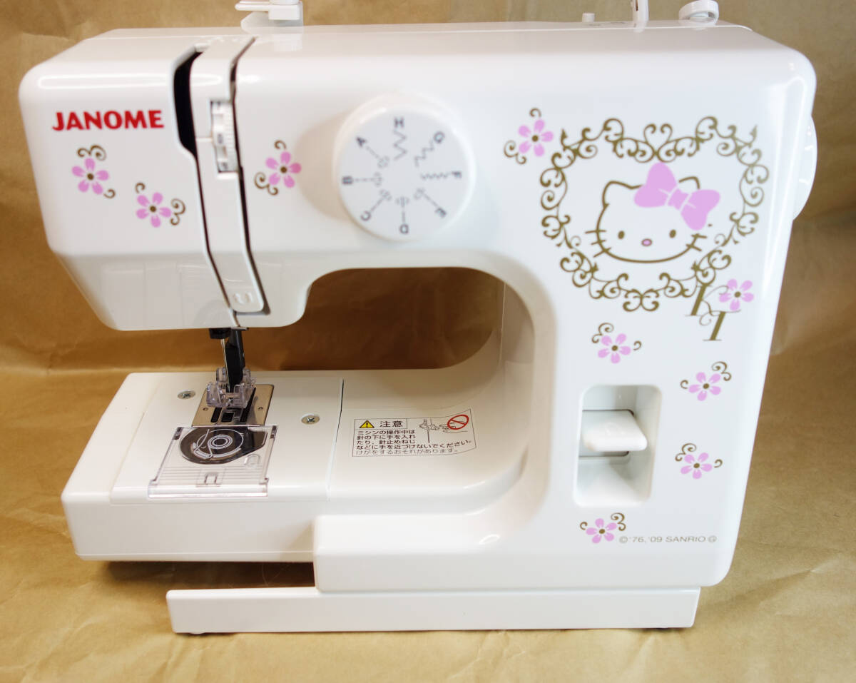 JANOME SANRIO KT-35 ミシン キティーちゃん フットペダル 取扱 JANOME SANRIO KT-35 ミシン キティーちゃん フットペダル 取扱