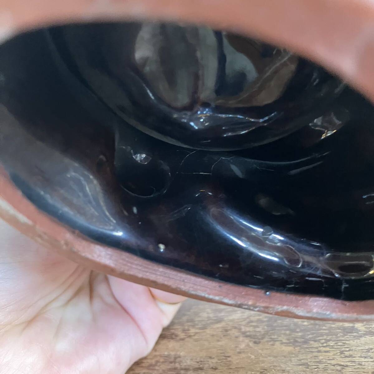 【vintage】 スカル マグカップ 店舗什器 antique 古道具 アンティーク ヴィンテージ US 古着 雑貨 ディスプレイ 骸骨 陶器