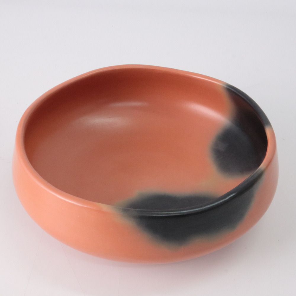 ◇◇蒲池窯 赤雲華灰器 風炉用 共箱 茶道具 炭道具◇◇ ◇◇蒲池窯 赤雲華灰器 風炉用 共箱 茶道具 炭道具◇◇