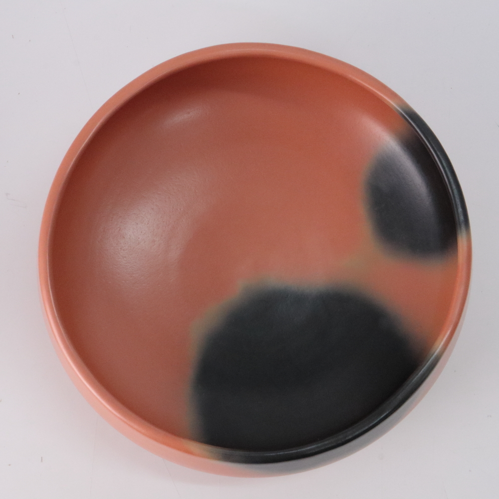 ◇◇蒲池窯 赤雲華灰器 風炉用 共箱 茶道具 炭道具◇◇ ◇◇蒲池窯 赤雲華灰器 風炉用 共箱 茶道具 炭道具◇◇