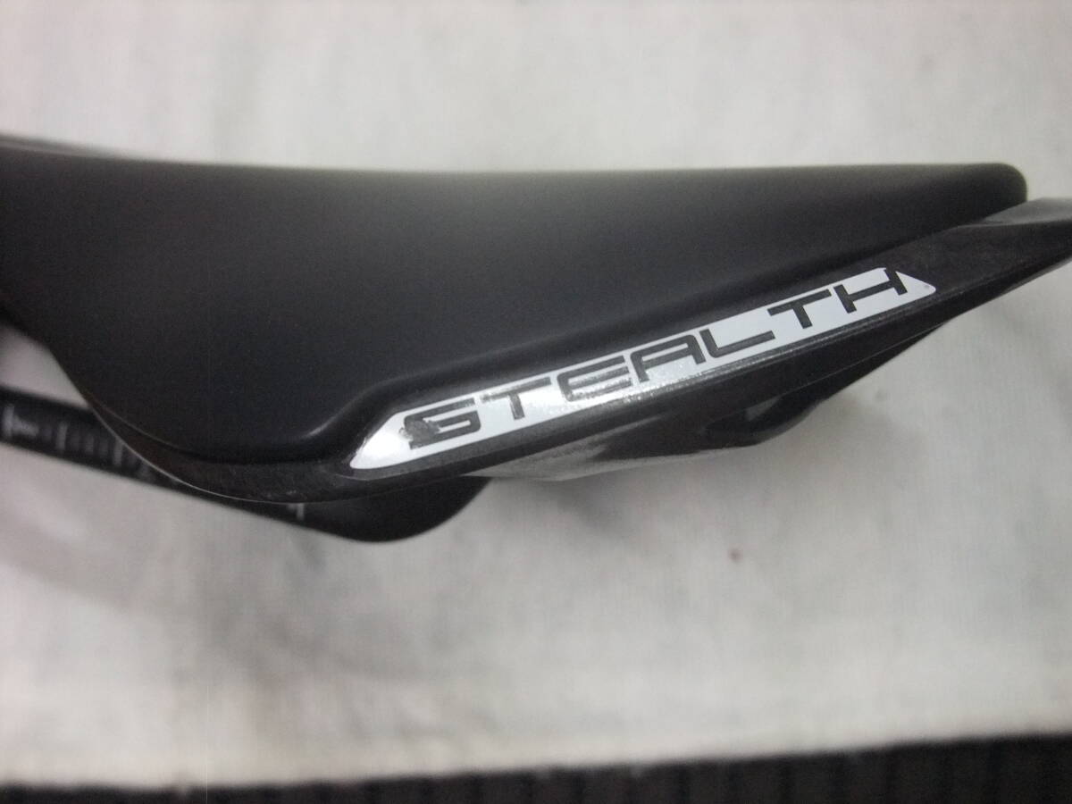 シマノプロ SHIMANO PRO ステルスカーボン STEALTH サドル カーボンレール 美品 142ミリ オプション付き_画像8