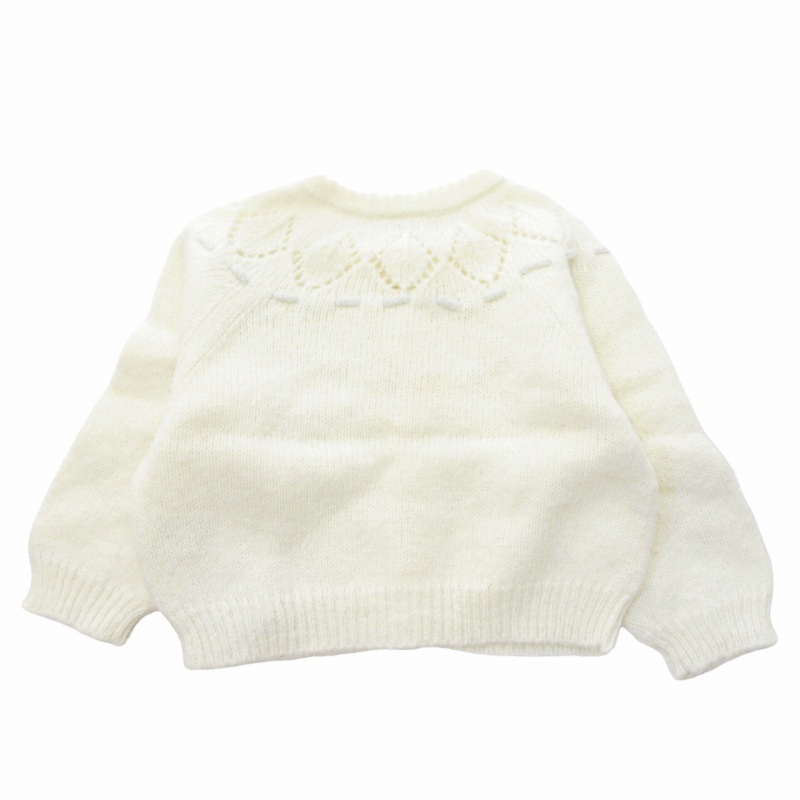 ベビーディオール baby Dior ニット カーディガン ウール混 ロゴ ベビーディオール baby Dior ニット カーディガン ウール混 ロゴ