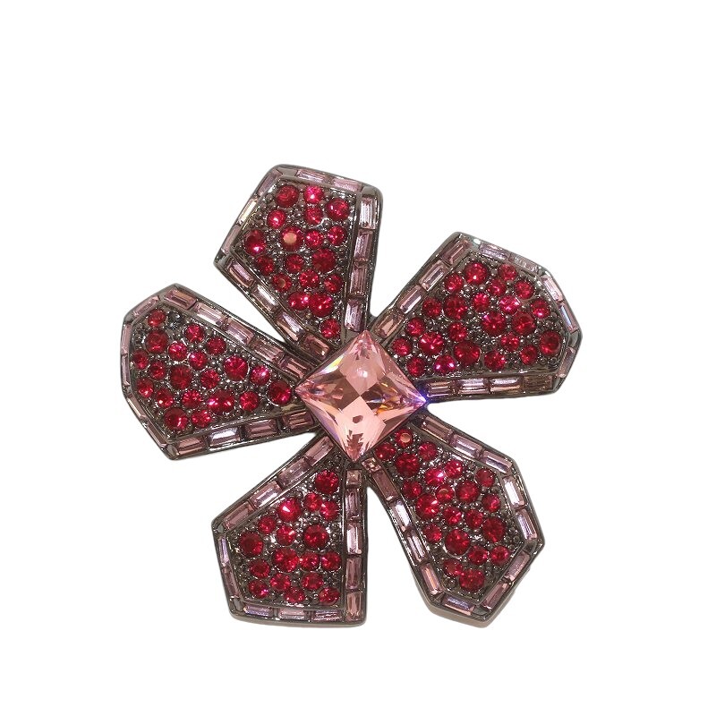 ジバンシィ GIVENCHY ブローチ 花 フラワーモチーフ ビジュー ジバンシィ GIVENCHY ブローチ 花 フラワーモチーフ ビジュー