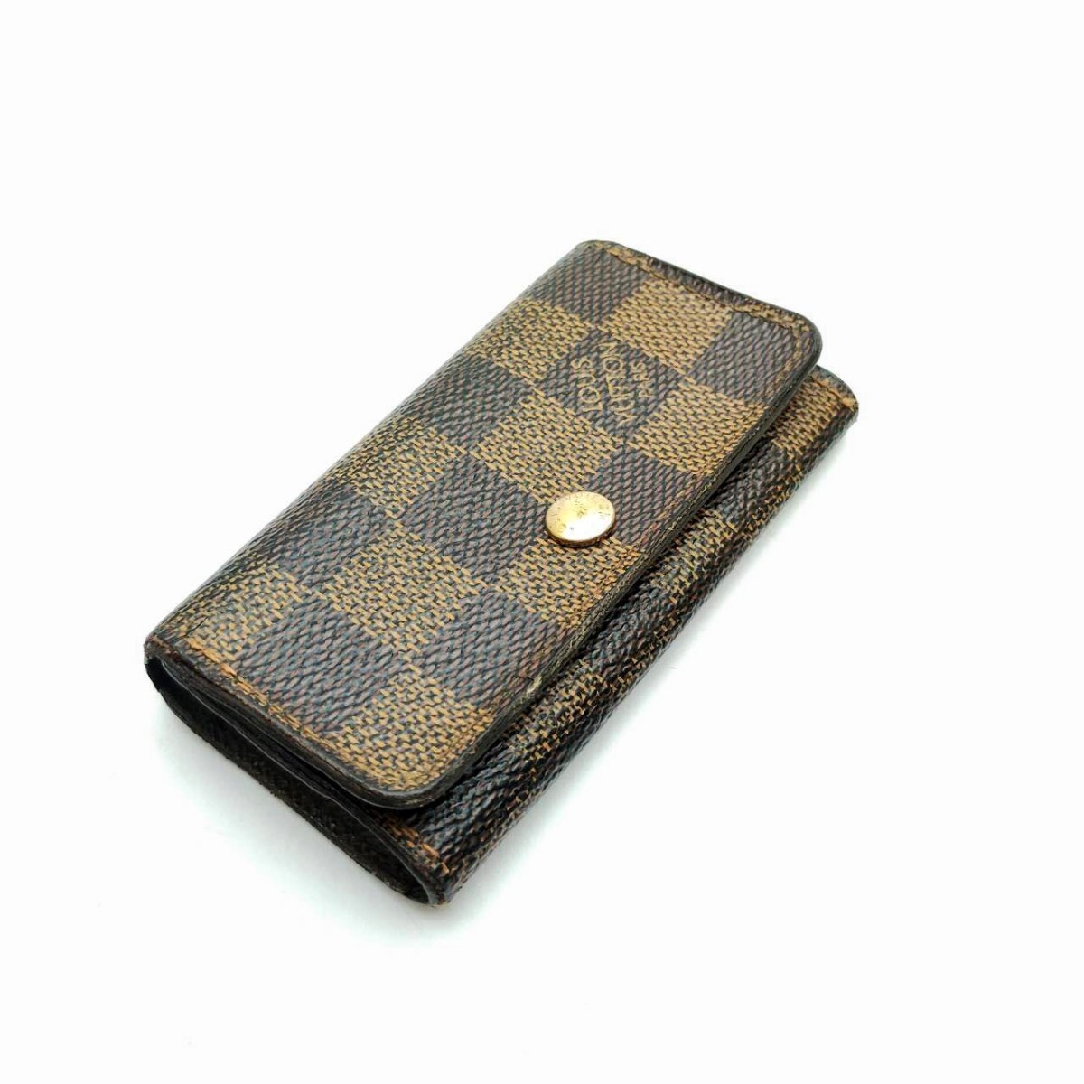 ダミエ　LOUISVUITTON　４連　ルイヴィトン　キーケースメモA７