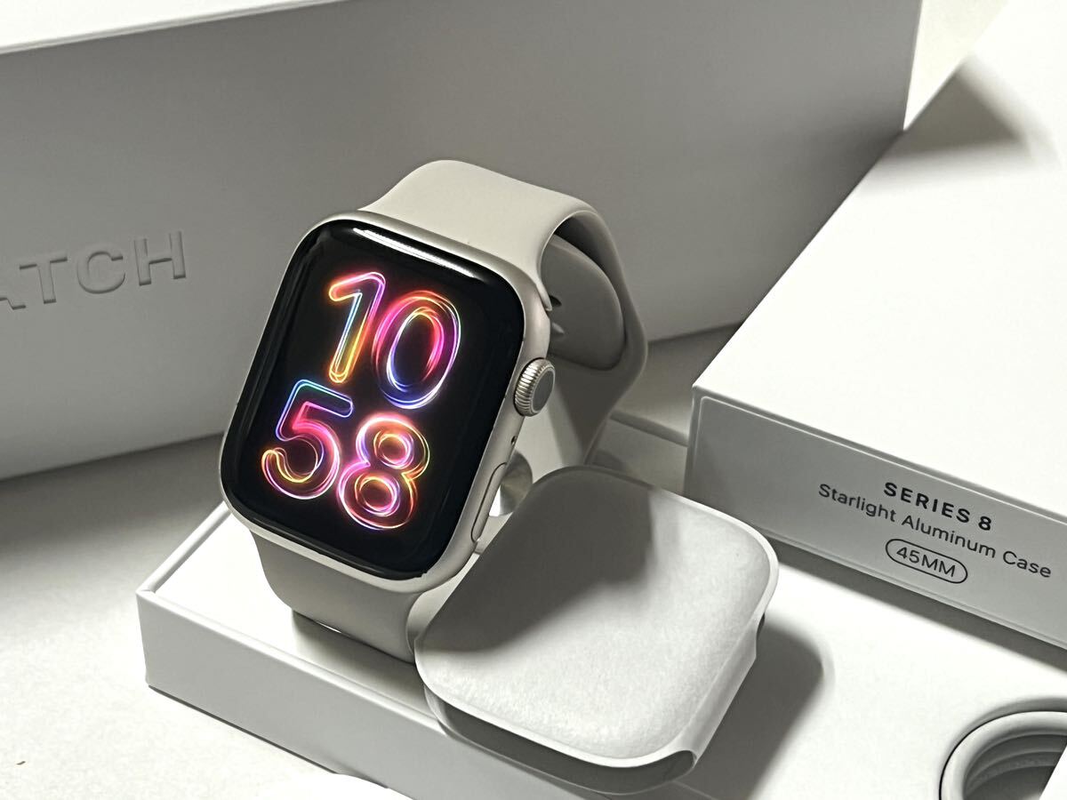 即決 バッテリー92% Apple Watch Series 8 45mm アップル 即決 バッテリー92% Apple Watch Series 8 45mm アップル