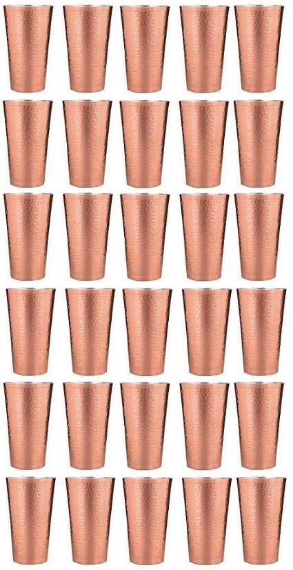 ☆銅製鎚目タンブラー中(容量約350ml)30個銅には抗菌作用 ☆銅製鎚目タンブラー中(容量約350ml)30個銅には抗菌作用