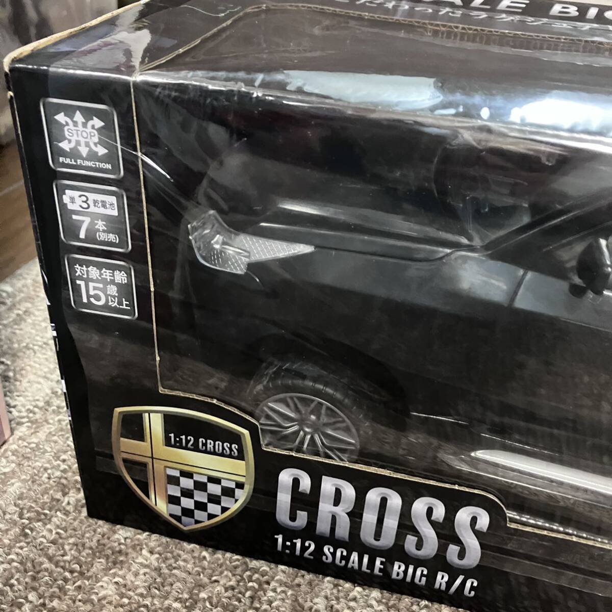 CROSS ラジコン 1 12 SCALE BIG R/C 黒 black ライト点灯 検索 CROSS ラジコン 1 12 SCALE BIG R/C 黒 black ライト点灯 検索