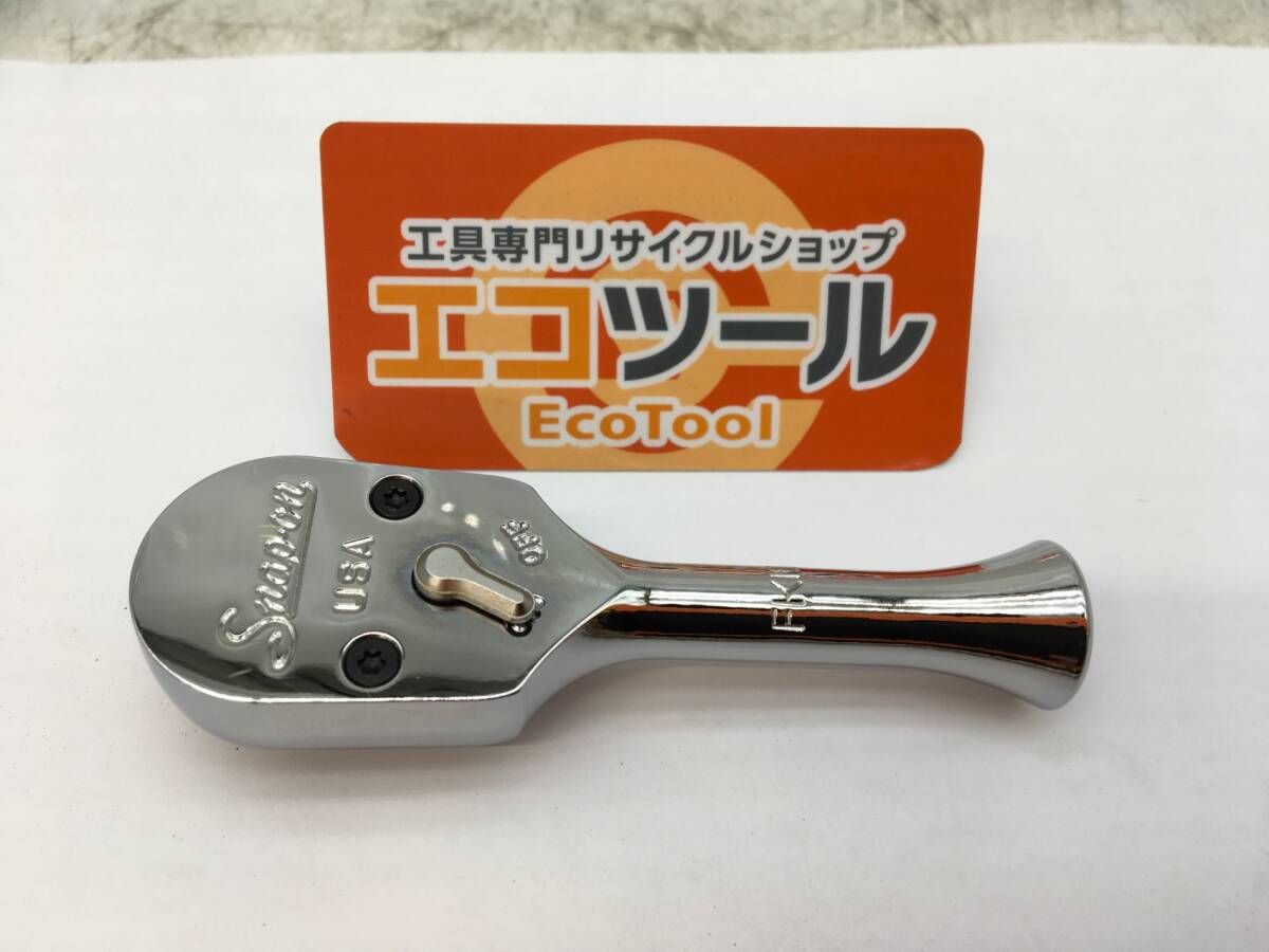 【領収書発行可】★ Snap-on/スナップオン 3/8 スタッビー ラチェット FK100 初回限定ロゴ [IT61EAVPHT7O]