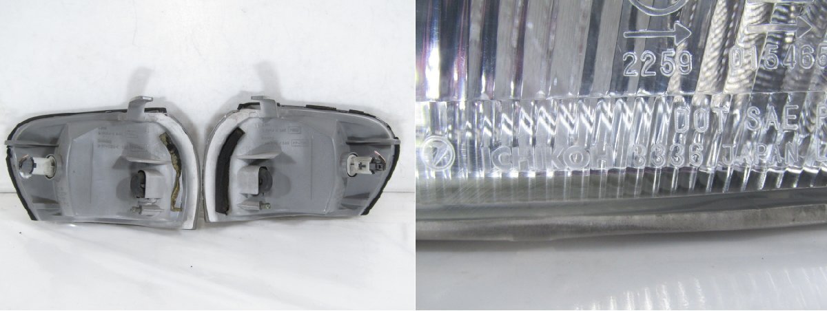 *[E52+D3] Subaru Impreza поздняя версия GF1 оригинальный габаритный фонарь левый и правый в комплекте [ICHIKO-3336]