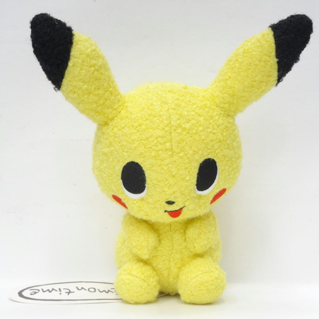 1円【良品】Pokemon 株式会社ポケモン/ぬいぐるみ Pokemon time ポケモンタイム ピカチュウ メス/42