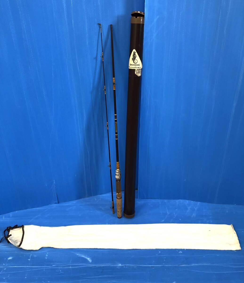 BROWNING SILAFLEX ブローニング サイラフレックス Model 312910 2ピース ベイトロッド 釣竿 釣り竿 釣具 釣り具 フィッシング 現状 O265-8