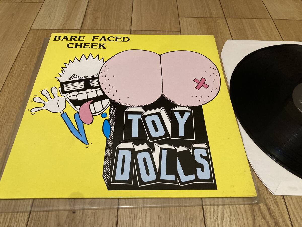 1987 UK Original -Toy Dolls - Bare Faced Cheek レコード　LP　中古　レア　＠