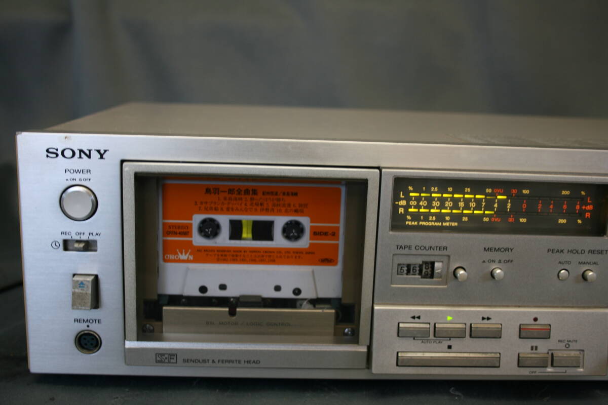 SONY ソニー カセットデッキ TC-K61 修理済 全機能動作 美品 Yahoo!オークション - SONY カセットデッキTC-K61修理品動作OK