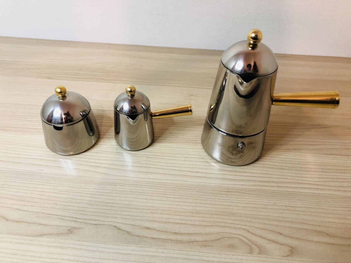 ♪ 直火式 ヴィンテージ エスプレッソメーカー CARMENCITA LAVAZZA ITALY カルメンシータ ラヴァッツァ 中古品
