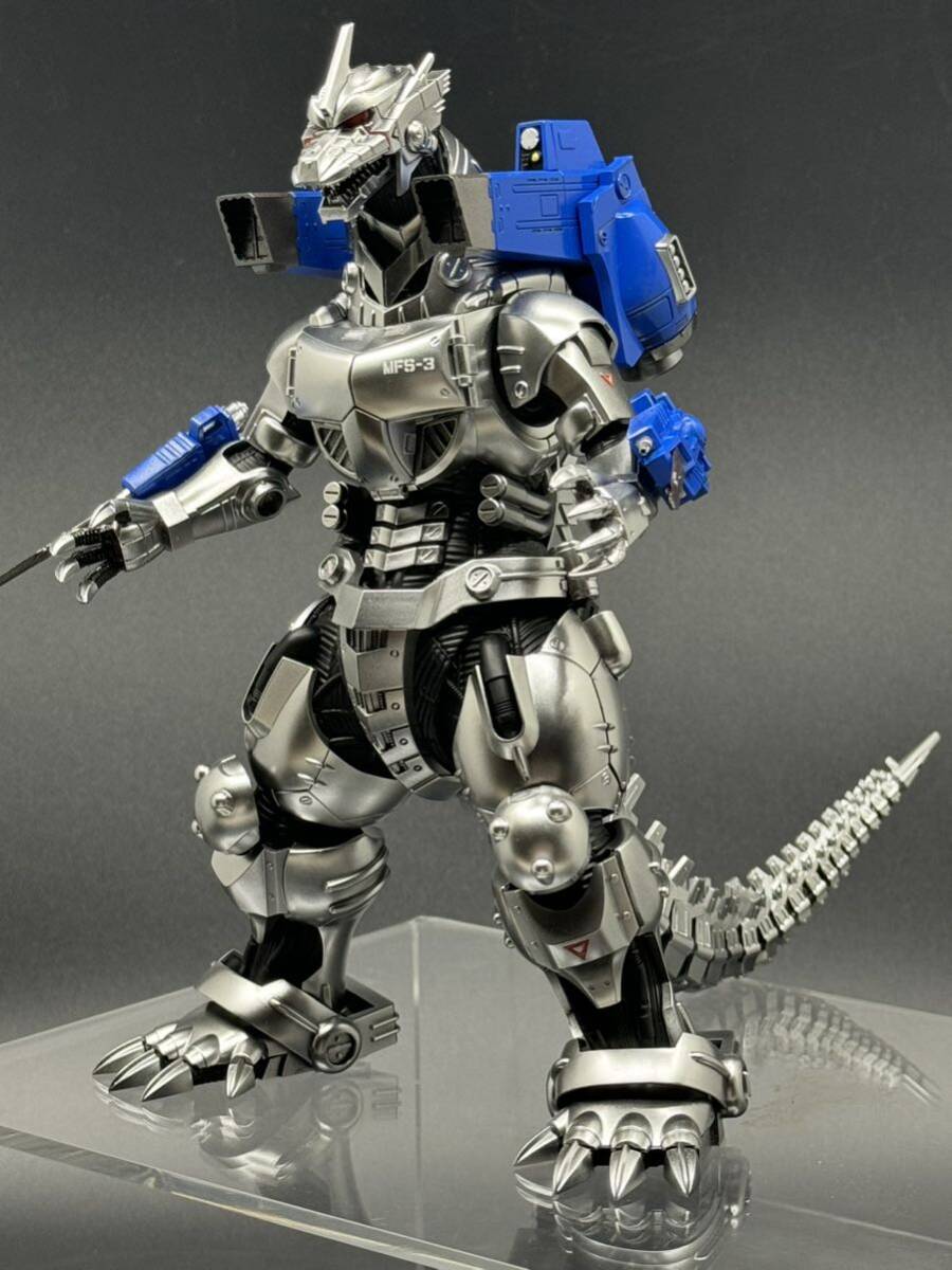 塗装済完成品 メカゴジラ 3式機龍 しらさぎ付属フルコンプリート 塗装済完成品 メカゴジラ 3式機龍 しらさぎ付属フルコンプリート