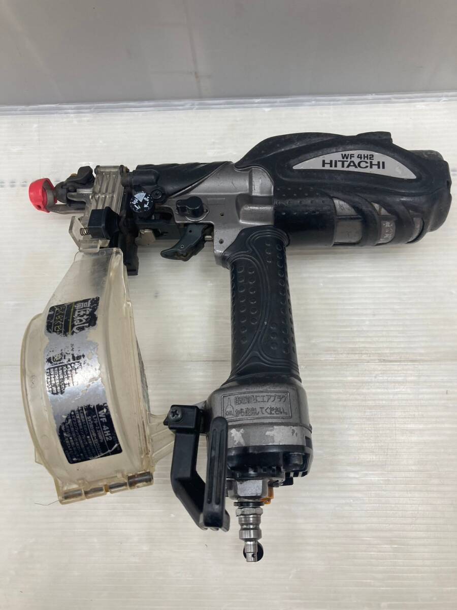 【中古品】【0924】日立工機 高圧ねじ打機 WF4H2　ITOXX1DGTM5V