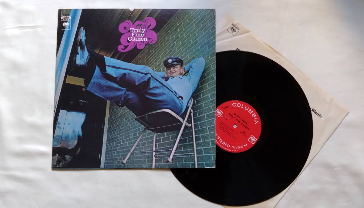 【送料無料★再生確認済/US盤】Moby Grape/モビー・グレープ『Truly Fine Citizen』COLUMBIA/XSM-150679/CS-9912■米盤/LP■