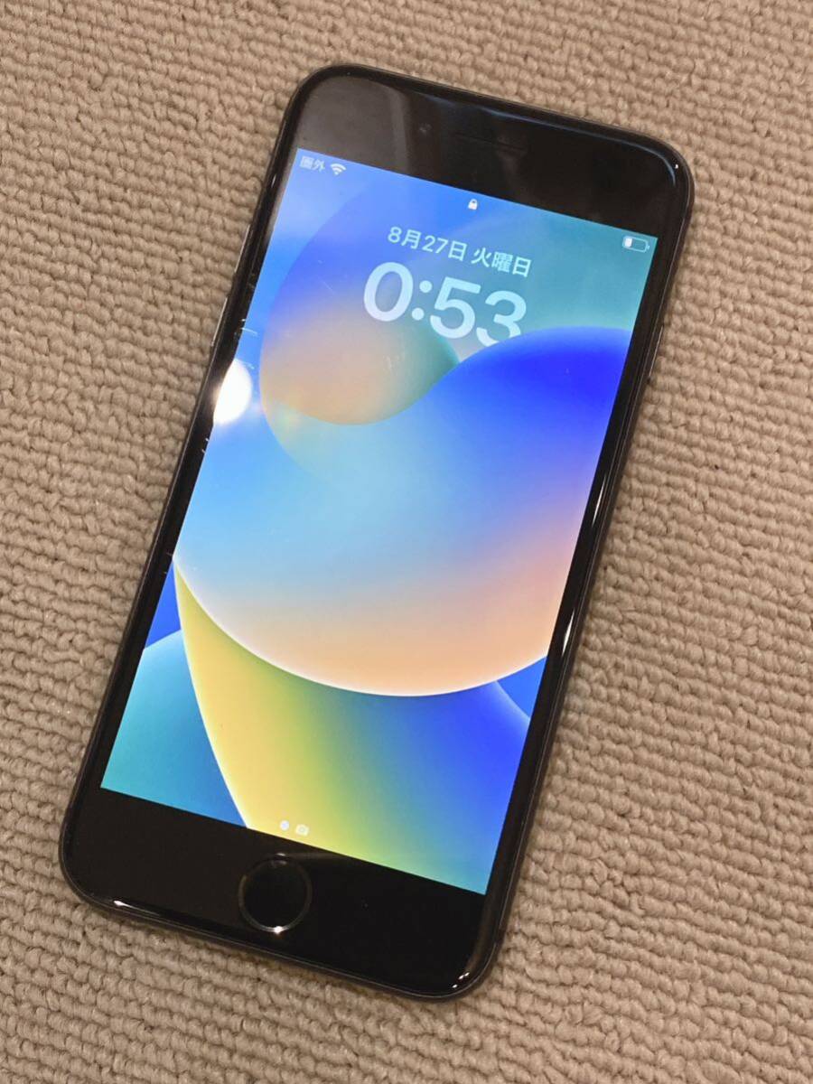 Apple iPhone8 MQ782J/A 64GB SIMロックなし SoftBank ◯判定 初期化済み ブラック 