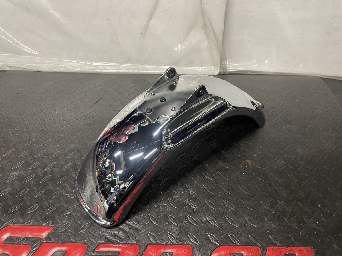 確実実動 極美品 Z50J モンキー 4L 6V 純正 リアフェンダー 検 ゴリラ z50a kijima シャリー ダックス monkey タンク エンジン フレーム 
