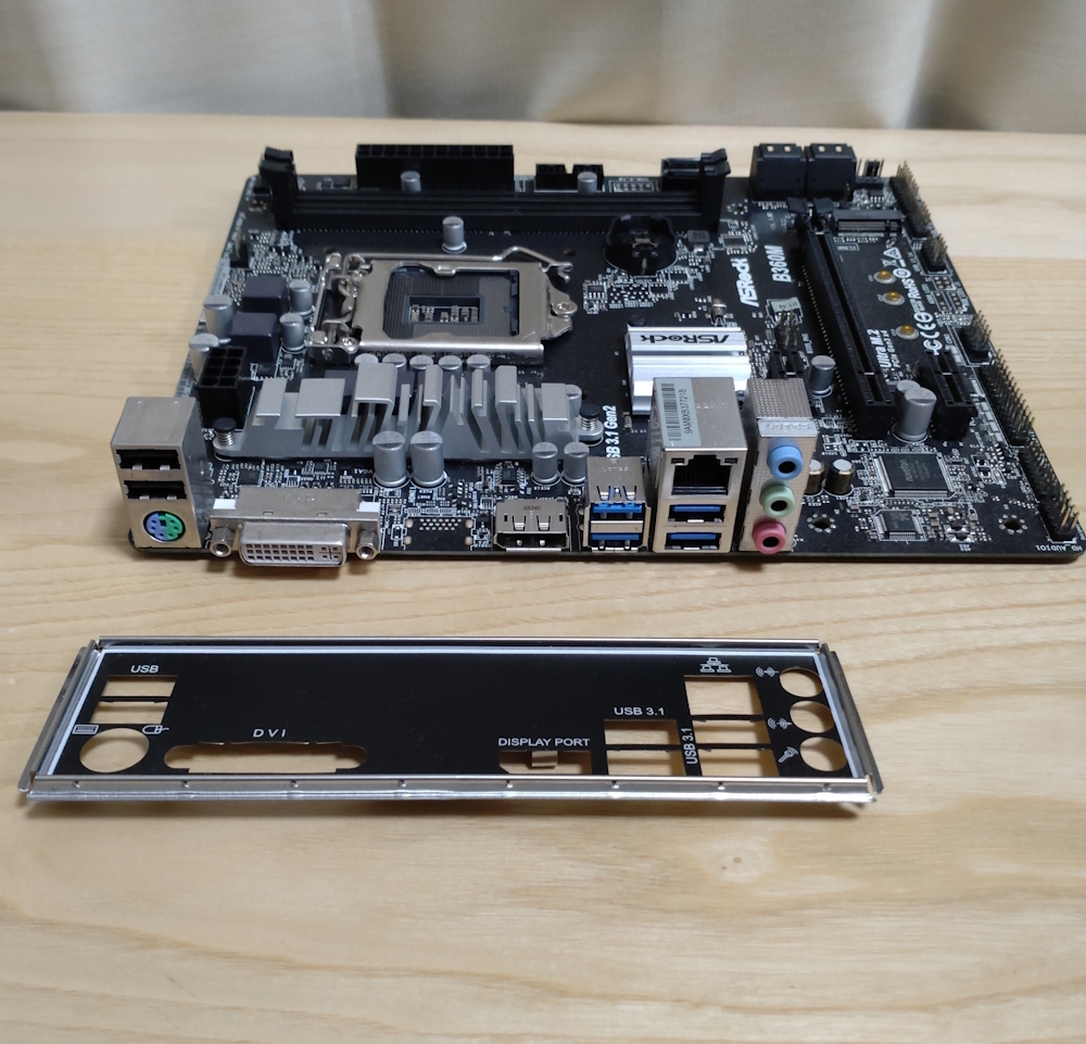 送料無料 動作確認済 / ASRock B360M マザーボード / LGA1151 送料無料 動作確認済 / ASRock B360M マザーボード / LGA1151