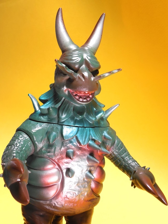 適切な価格 当時物 オレンジ ゴジラ 流星人間ゾーン ソフビ ドラゴンキング その他