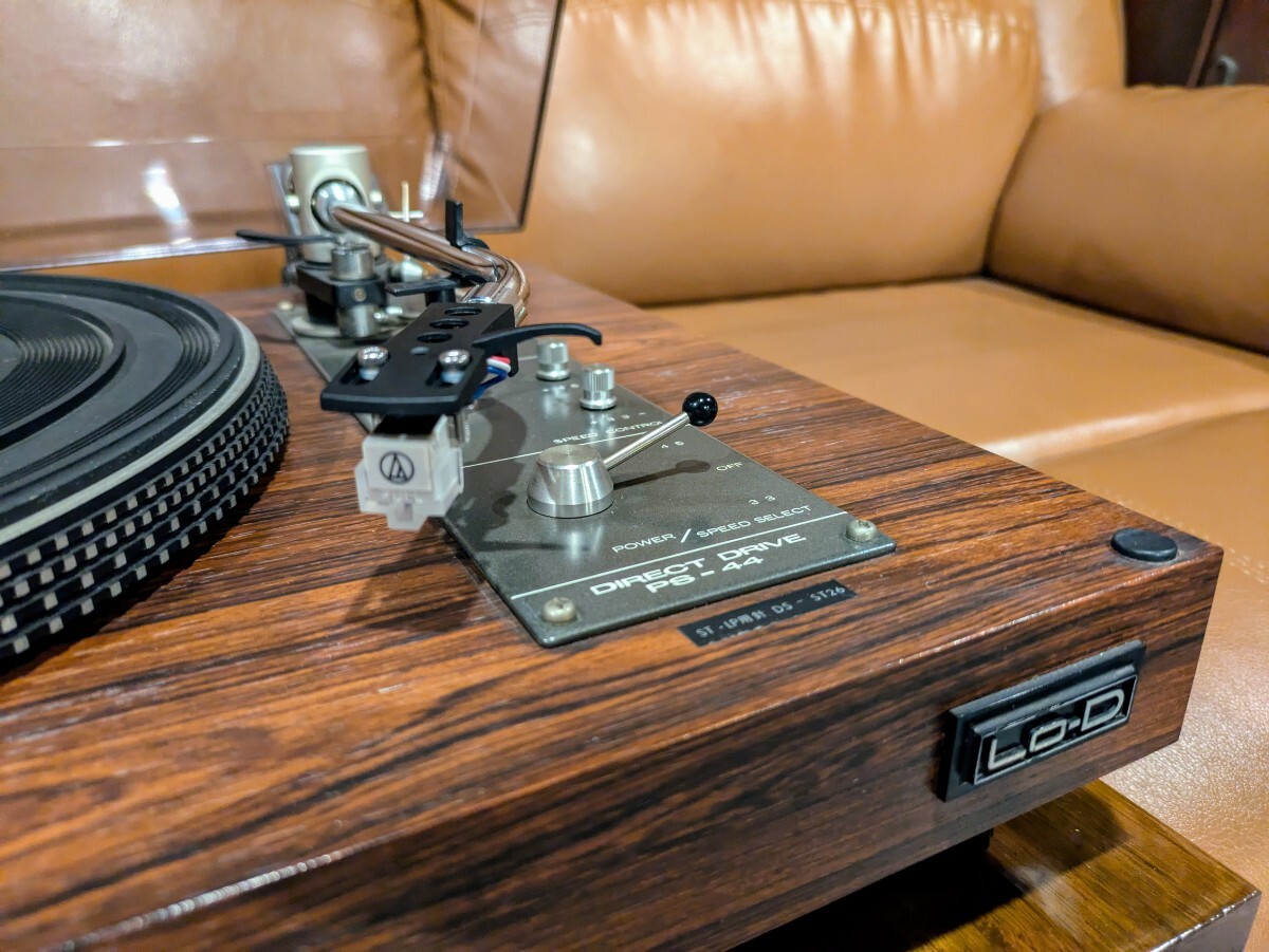 メンテナンス済 Lo-D PS-44 切り結ん レコードプレーヤー 新品 メンテナンス済 Lo-D PS-44 切り結ん レコードプレーヤー 新品