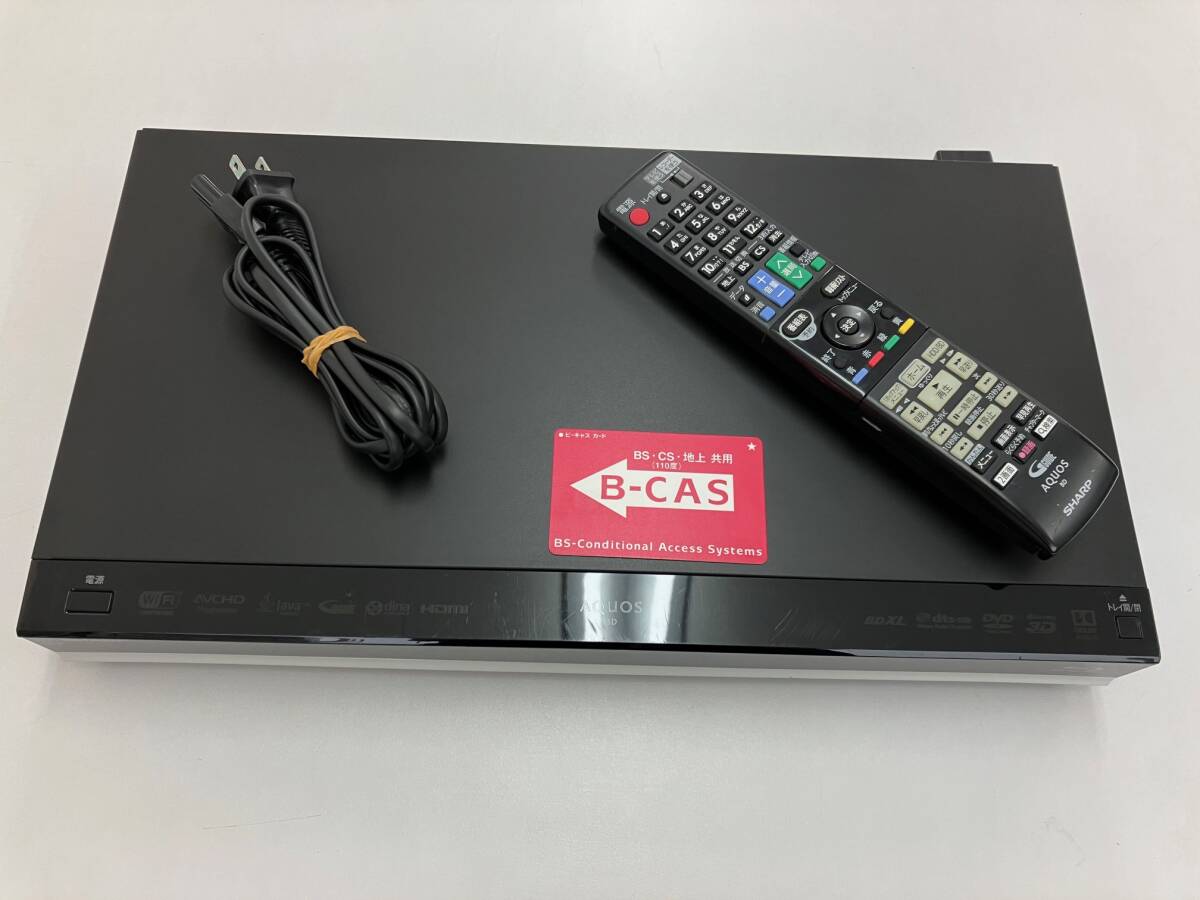 SHARP AQUOS ブルーレイレコーダー BD-W1800 1TB 2番組同時録画 SHARP AQUOS ブルーレイレコーダー BD-W1800 1TB 2番組同時録画