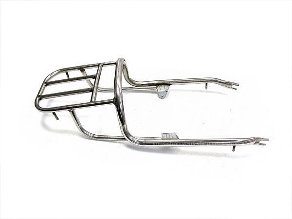 新品 GN125 リアキャリア キャリア 荷臺(tái) メッキ シルバー スズキ