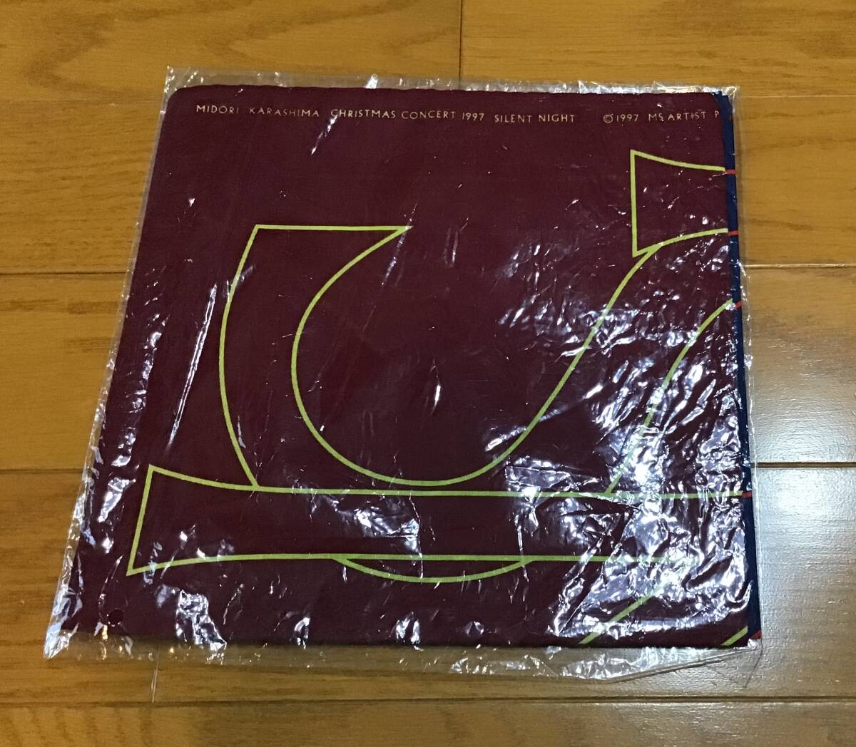 辛島美登里 ハンカチ セット ライブ クリスマス コンサート ツアー 1997 グッズ 中古