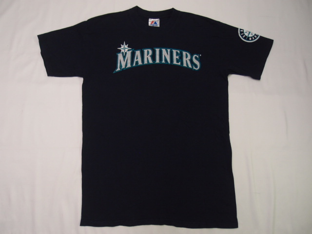 ◆古着卸USA■majestic☆Tシャツ★★★XL　MARINERS 　ICHIRO 51　 アメリカ直輸入　SALE お見逃しなく!